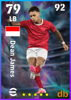 Dean James — LB, OVR 79, MAX 92