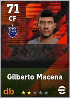 Gilberto Macena eFootball player card