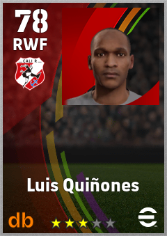 Luis Quiñones eFootball player card