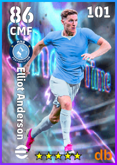 Elliot Anderson — CMF, OVR 86, MAX 101