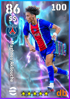 Maghnes Akliouche — SS, OVR 86, MAX 100