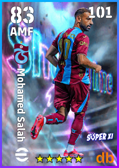 Mohamed Salah eFootball player card