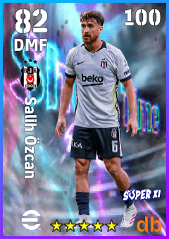Salih Özcan — DMF, OVR 82, MAX 100
