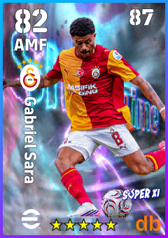 Gabriel Sara eFootball player card