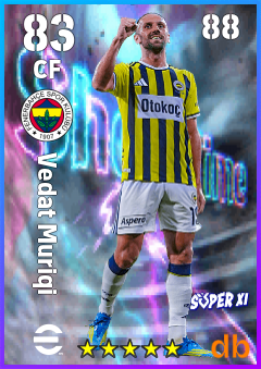 Vedat Muriqi — CF, OVR 83, MAX 88