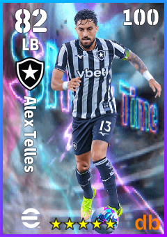 Alex Telles — LB, OVR 82, MAX 100