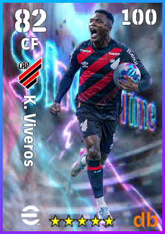 K. Viveros — CF, OVR 82, MAX 100