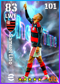 Samuel Lino — LWF, OVR 83, MAX 101