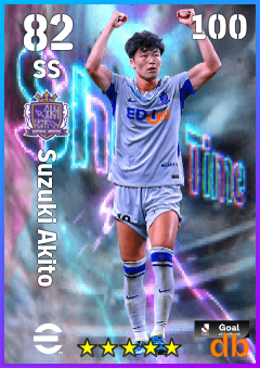 Suzuki Akito — SS, OVR 82, MAX 100