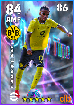 Carney Chukwuemeka — AMF, OVR 84, MAX 86
