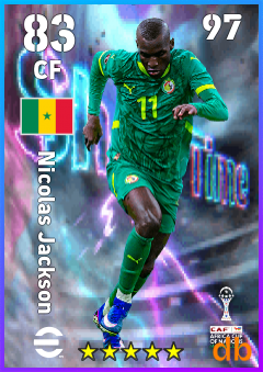 Nicolas Jackson eFootball player card