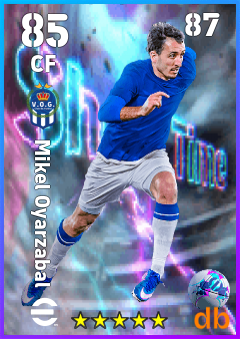 Mikel Oyarzabal — CF, OVR 85, MAX 87