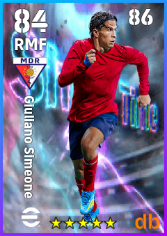 Giuliano Simeone — RMF, OVR 84, MAX 86