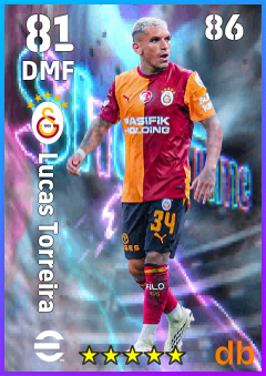 Lucas Torreira eFootball player card