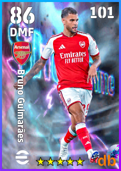 Bruno Guimarães — DMF, OVR 86, MAX 101