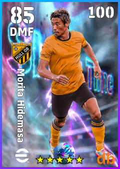Morita Hidemasa — DMF, OVR 85, MAX 100