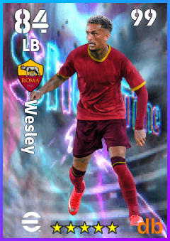 Wesley — LB, OVR 84, MAX 99