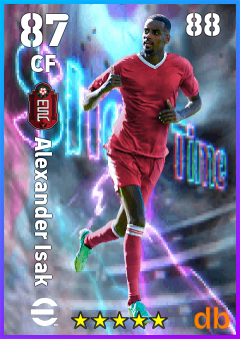 Alexander Isak eFootball player card