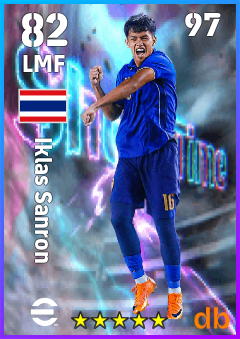 Iklas Sanron — LMF, OVR 82, MAX 97