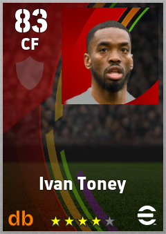 Ivan Toney eFootball player card