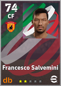 Francesco Salvemini — CF, OVR 74, MAX 74