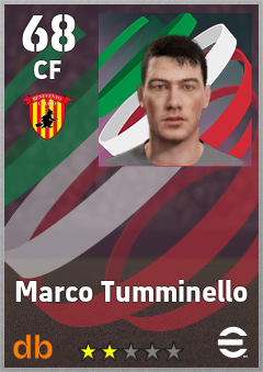 Marco Tumminello — CF, OVR 68, MAX 68