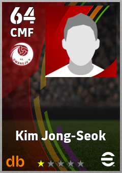 Kim Jong-Seok — CMF, OVR 64, MAX 64