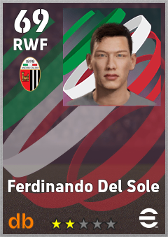 Ferdinando Del Sole — RWF, OVR 69, MAX 69