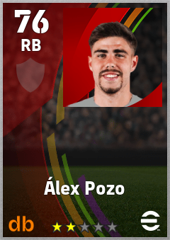 Álex Pozo eFootball player card