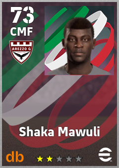 Shaka Mawuli — CMF, OVR 73, MAX 73