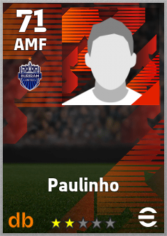 Paulinho — AMF, OVR 71, MAX 71