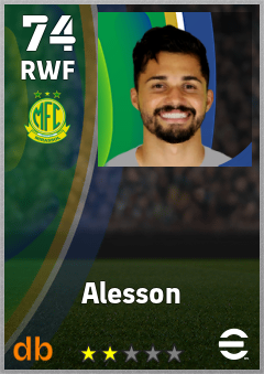 Alesson — RWF, OVR 74, MAX 74