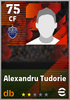 Alexandru Tudorie eFootball player card
