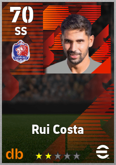 Rui Costa — SS, OVR 70, MAX 70