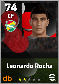 Leonardo Rocha — CF, OVR 74, MAX 74