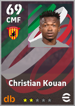 Christian Kouan — CMF, OVR 69, MAX 69