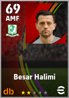 Besar Halimi eFootball player card