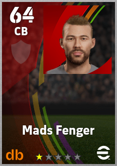 Mads Fenger eFootball player card