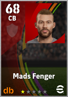 Mads Fenger eFootball player card