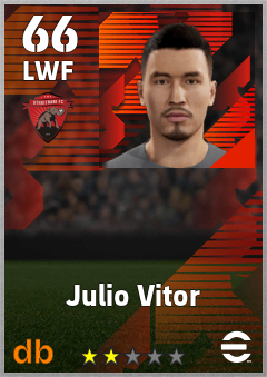 Julio Vitor eFootball player card