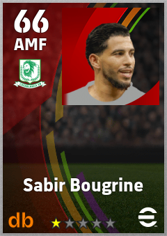 Sabir Bougrine — AMF, OVR 66, MAX 66