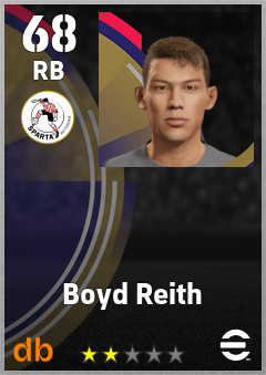 Boyd Reith eFootball player card