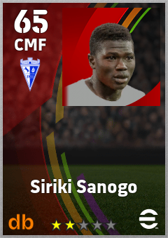 Siriki Sanogo — CMF, OVR 65, MAX 65