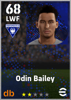 Odin Bailey eFootball player card