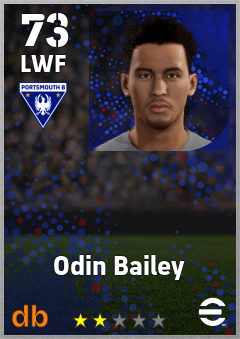 Odin Bailey eFootball player card