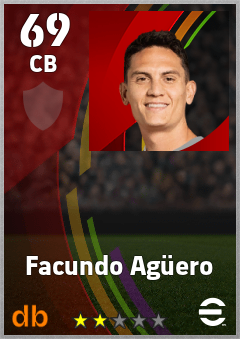 Facundo Agüero eFootball player card