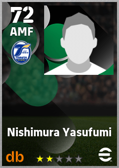 Nishimura Yasufumi — AMF, OVR 72, MAX 72