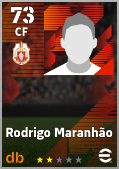 Rodrigo Maranhão — CF, OVR 73, MAX 73