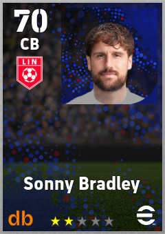 Sonny Bradley — CB, OVR 70, MAX 70