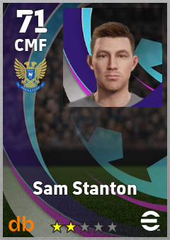 Sam Stanton eFootball player card